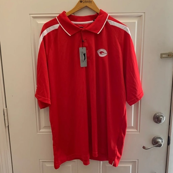 Universty of Georgia golf polo sz XXL
 NWT - Picture 1 of 8
